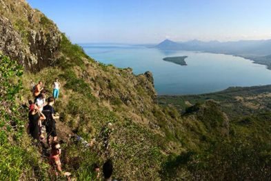 Hiking to the Summit at Le Morne Brabant